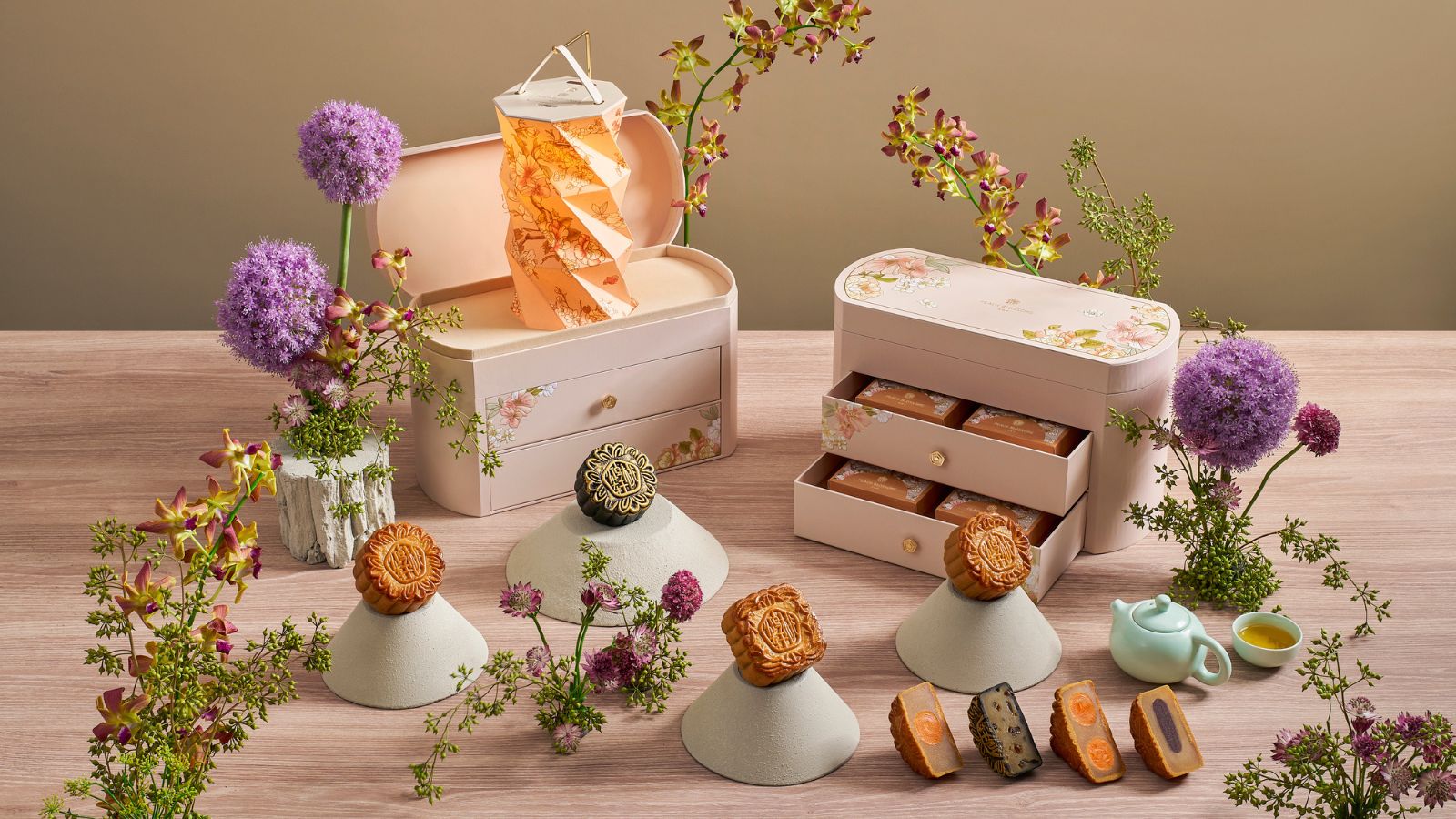 Bao bì bánh trung thu sang trọng và cao cấp