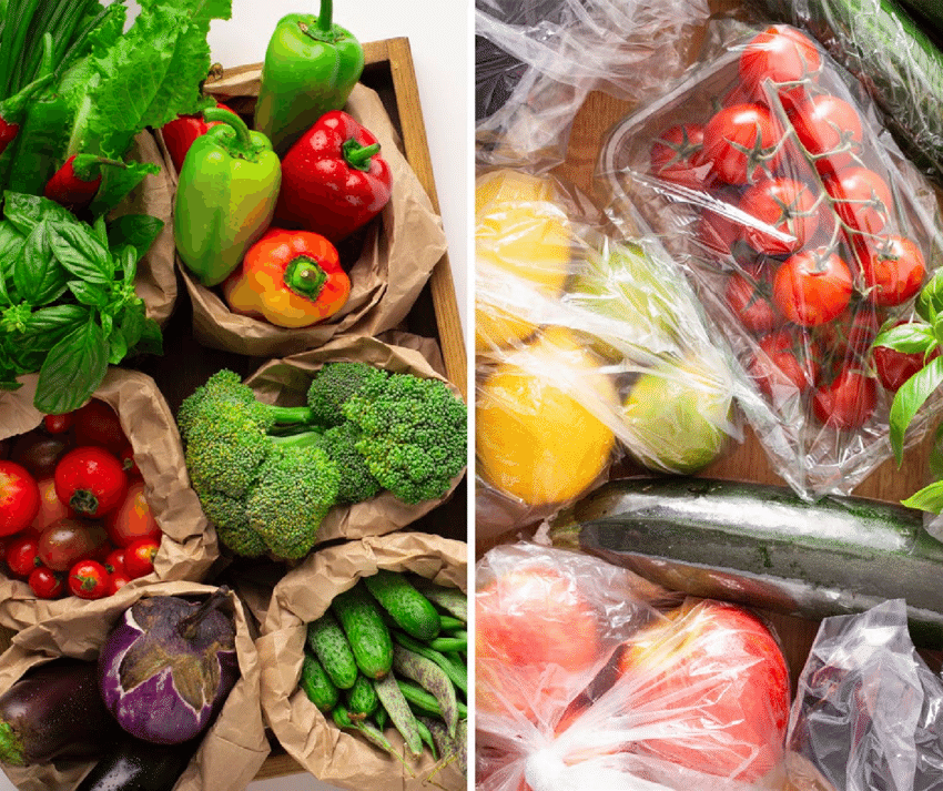 Bao bì nhựa bao bì thực phẩm giấy